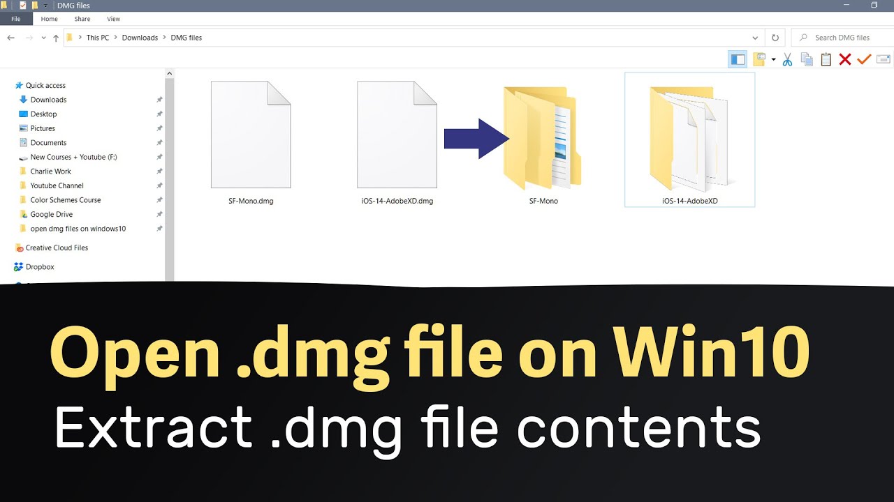 what is dmg file windows 7