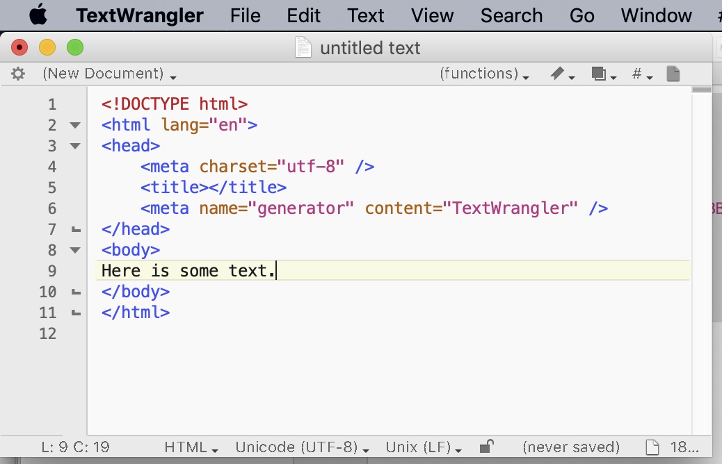 mac text editor for coding free